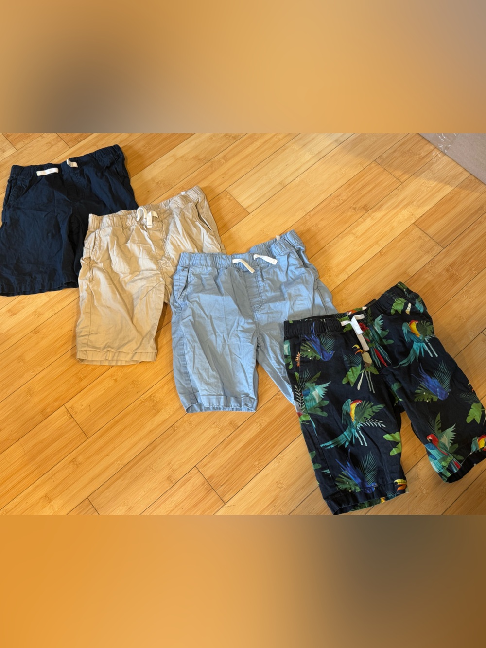 LIKE NEW! BUNDLE! 4 PAIRS! H&M Kids Toddler Play Shorts Sz 9-10